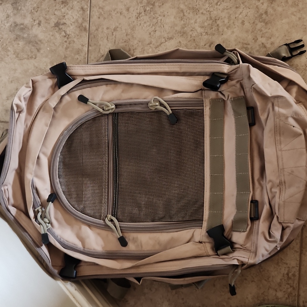 Bug Out Gear Beige Backpack - Picture 3 of 7